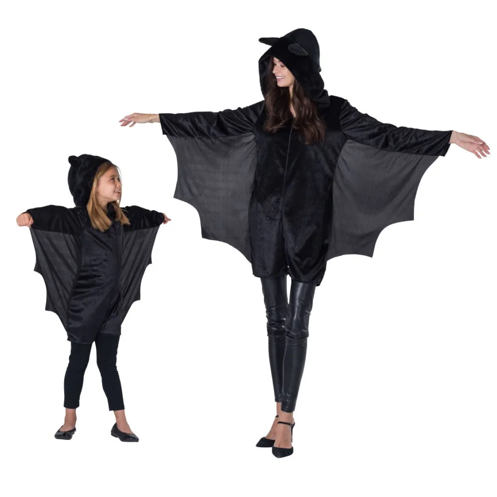 Adults Black Bat Costume