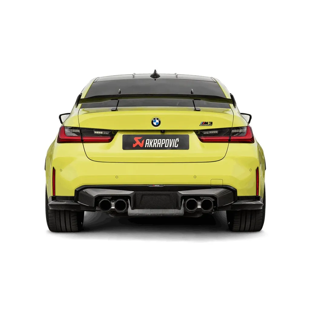 AKRAPOVIC S-BM/TI/33H Exhaust System Slip-On Line (Titanium) for BMW M3 (G80 / G81) / M4 (G82 / G83) 2021-