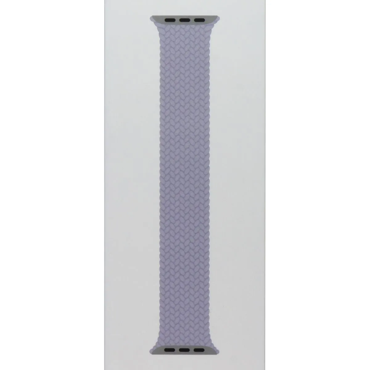 Apple (45mm) Braided Solo Loop Band - Purple Fog / Size 4 (MR1U3ZM/A)