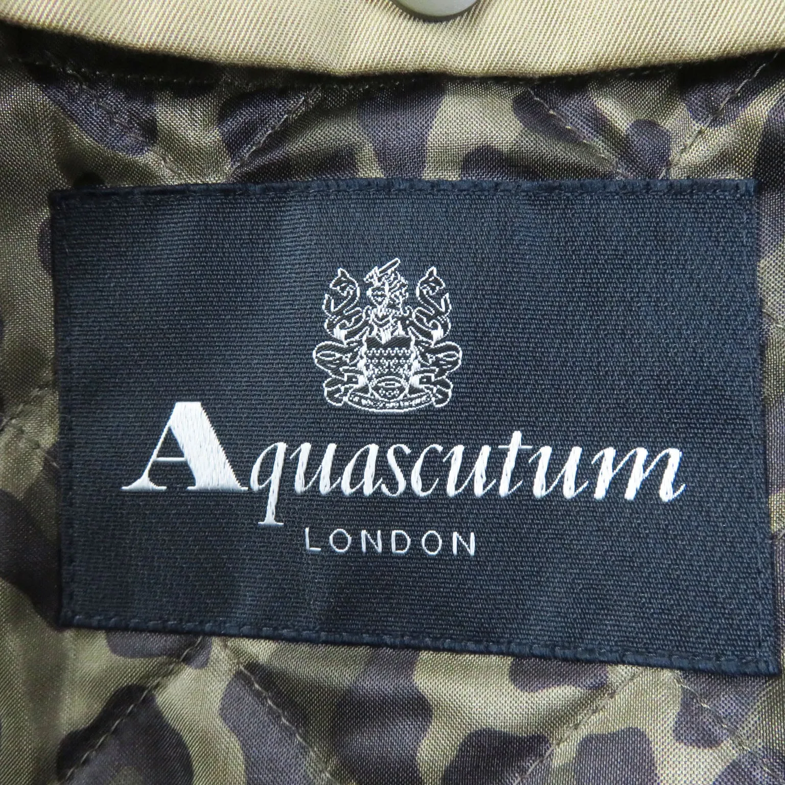 Aquascutum Leopard Liner Trench Coat Women