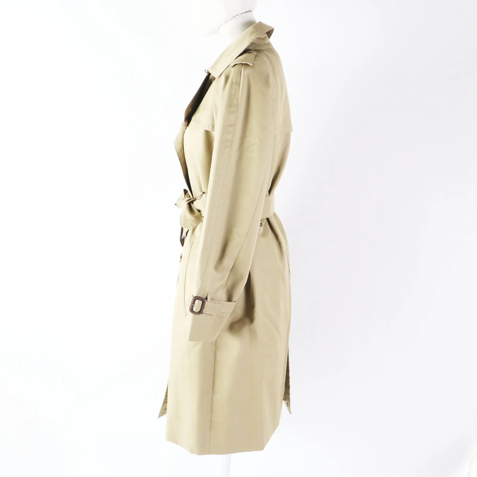 Aquascutum Leopard Liner Trench Coat Women
