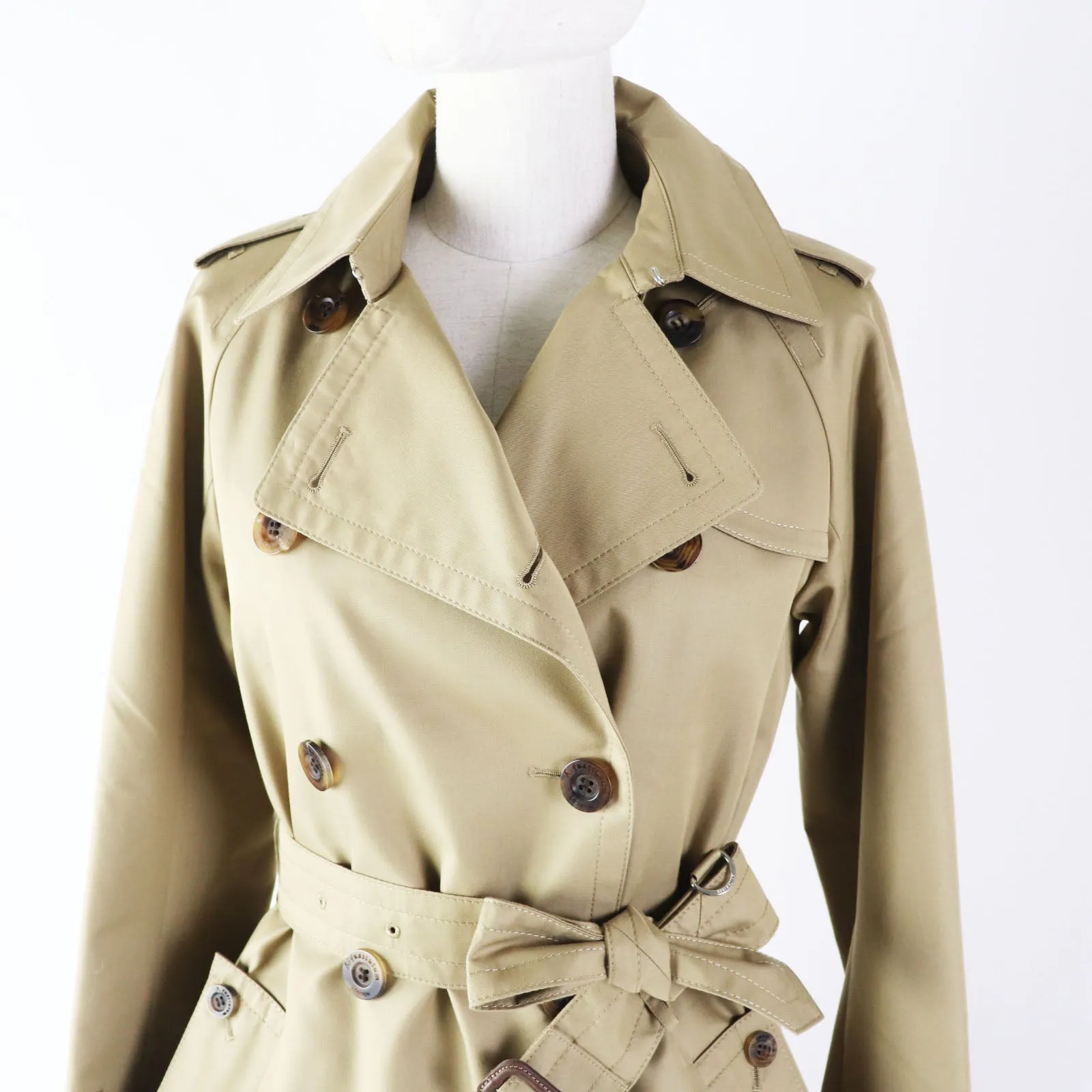 Aquascutum Leopard Liner Trench Coat Women