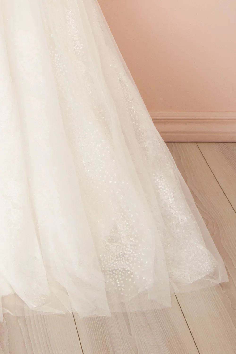 Beatrix | Strapless Tulle Wedding Gown w/ Bolero