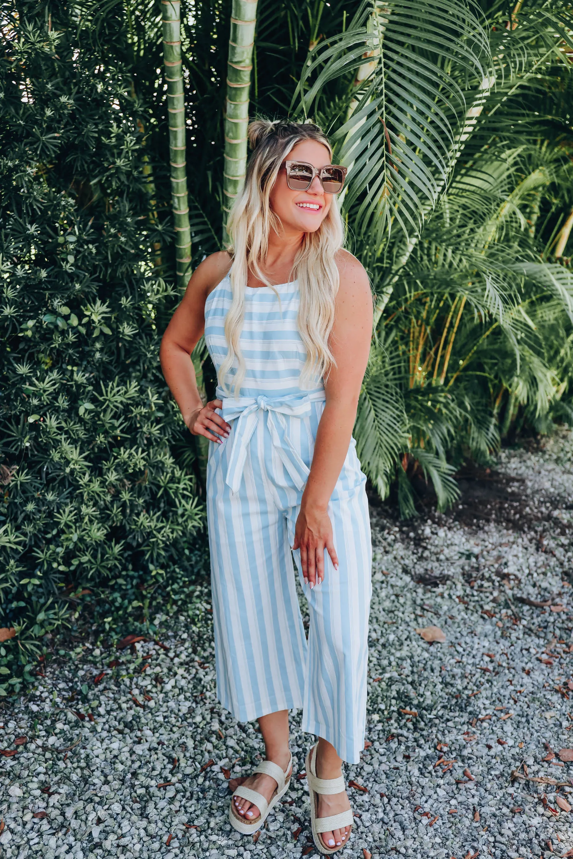 Cabana Stripe Jumpsuit