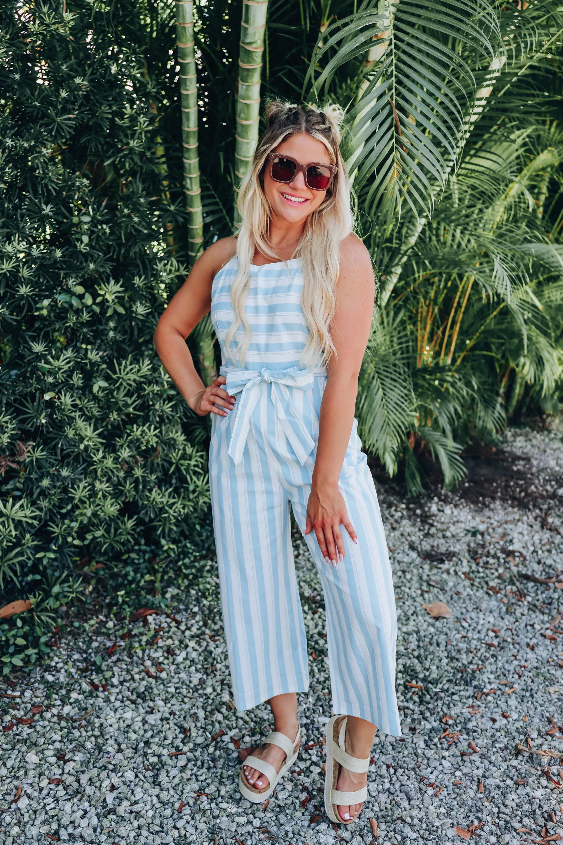 Cabana Stripe Jumpsuit