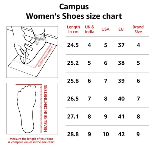 Campus Women's Melody Navy Running Shoes 8-UK