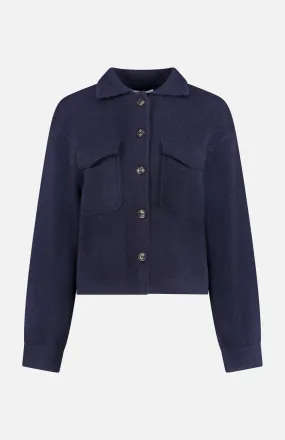 Cashmere Luxe Cropped Shacket