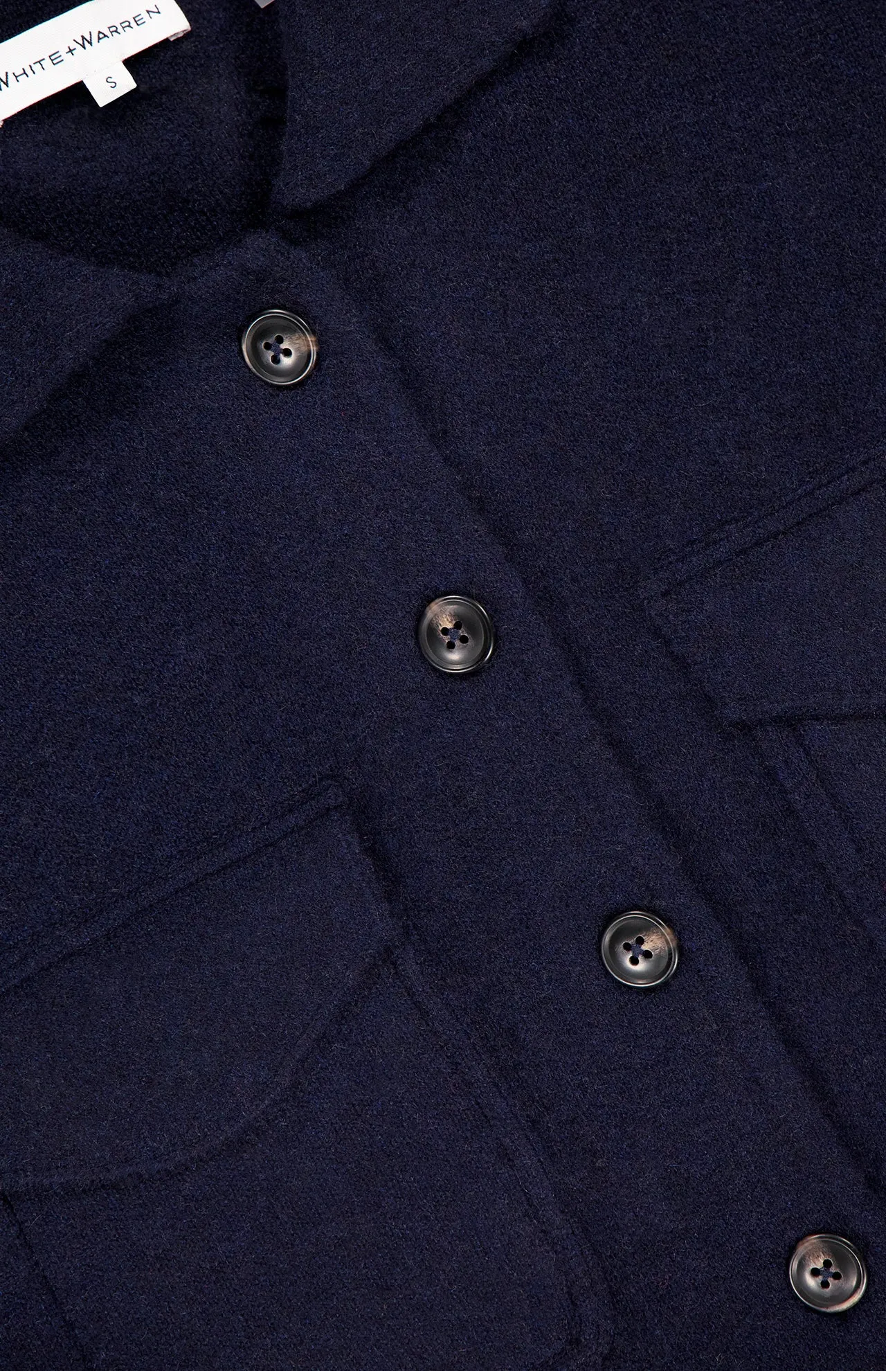 Cashmere Luxe Cropped Shacket
