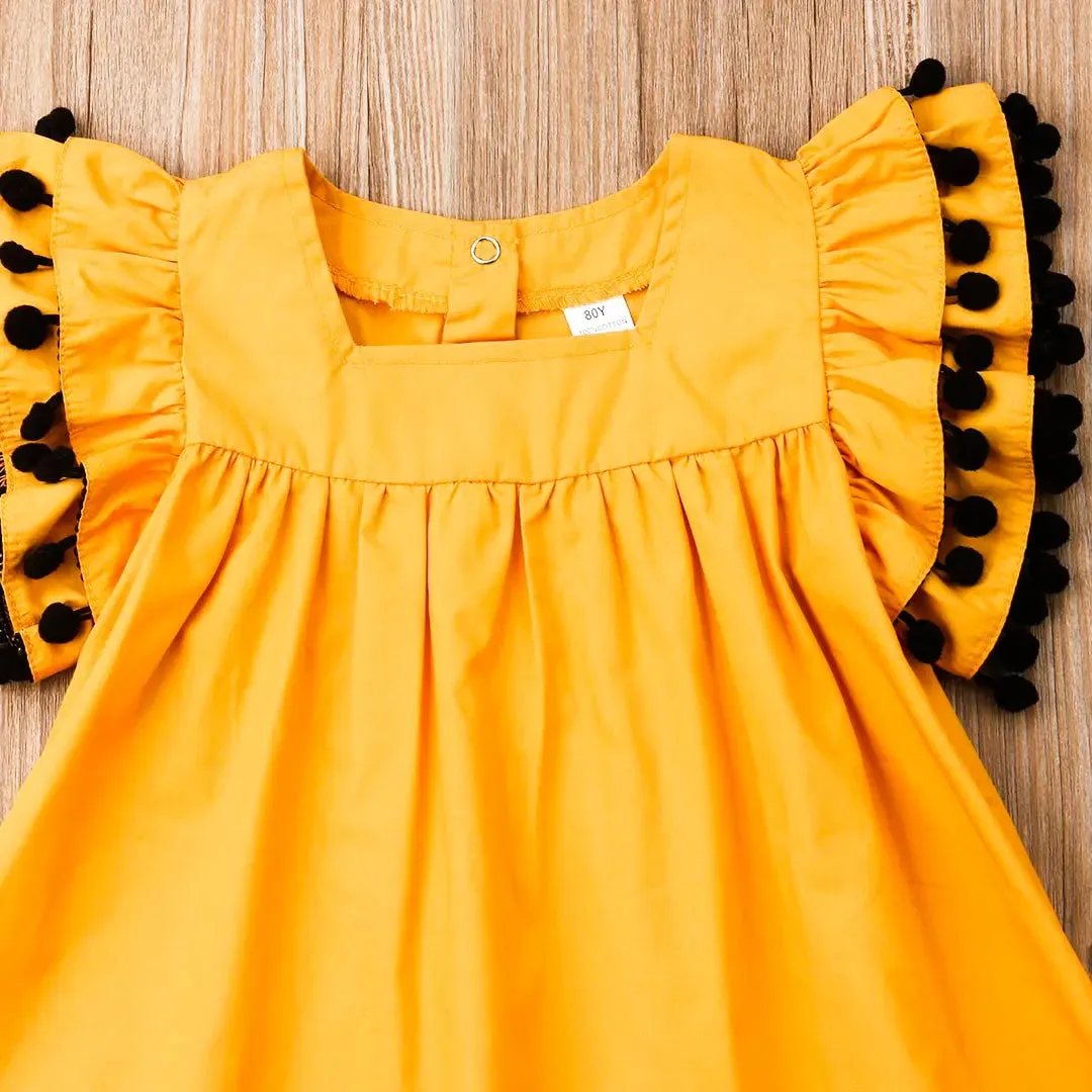 Children Newborn Clothing Sleeveless Kids Girls Dress