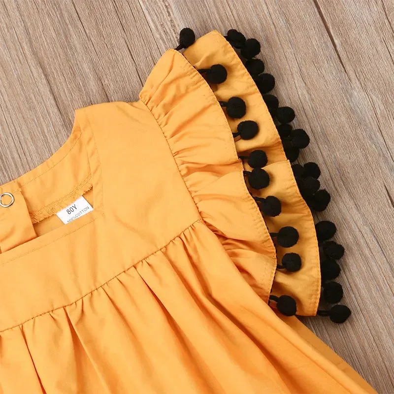Children Newborn Clothing Sleeveless Kids Girls Dress