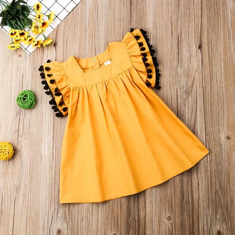 Children Newborn Clothing Sleeveless Kids Girls Dress