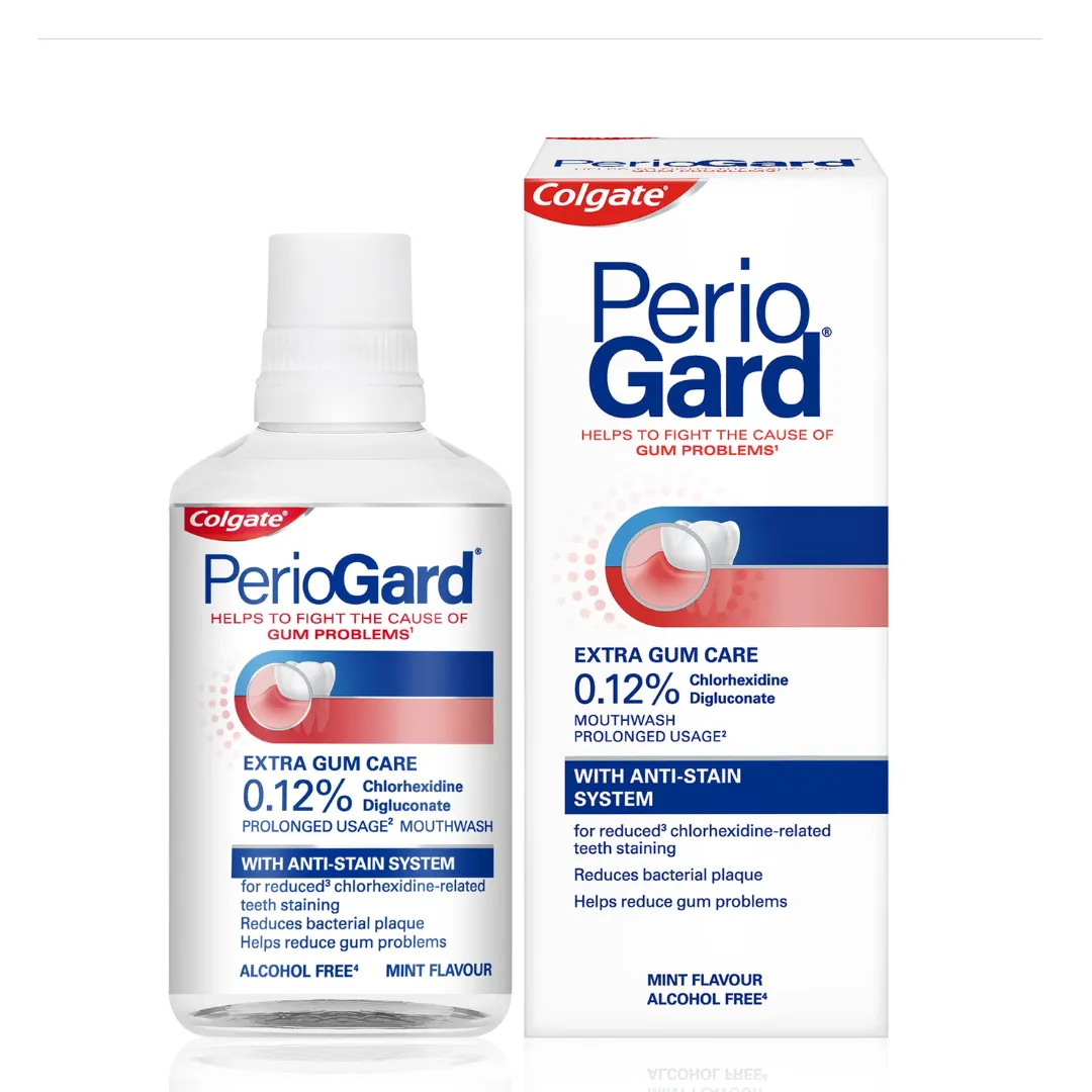 Colgate PerioGard Extra Gum Care Mouthwash 300ml (A)