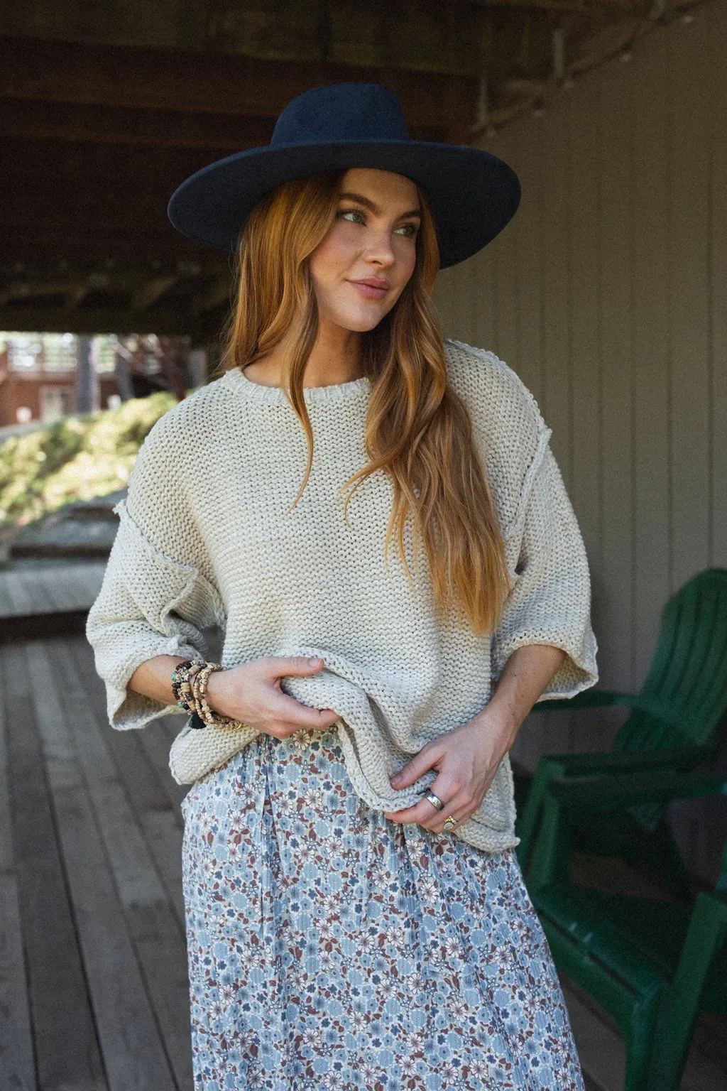 Crisp Air Sweater - Oatmeal
