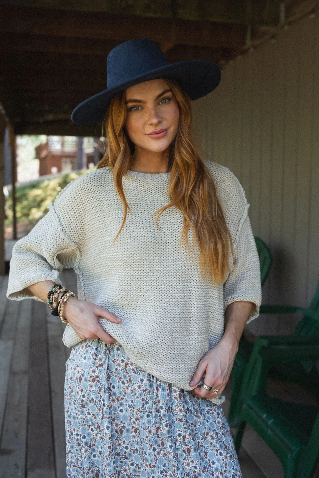 Crisp Air Sweater - Oatmeal