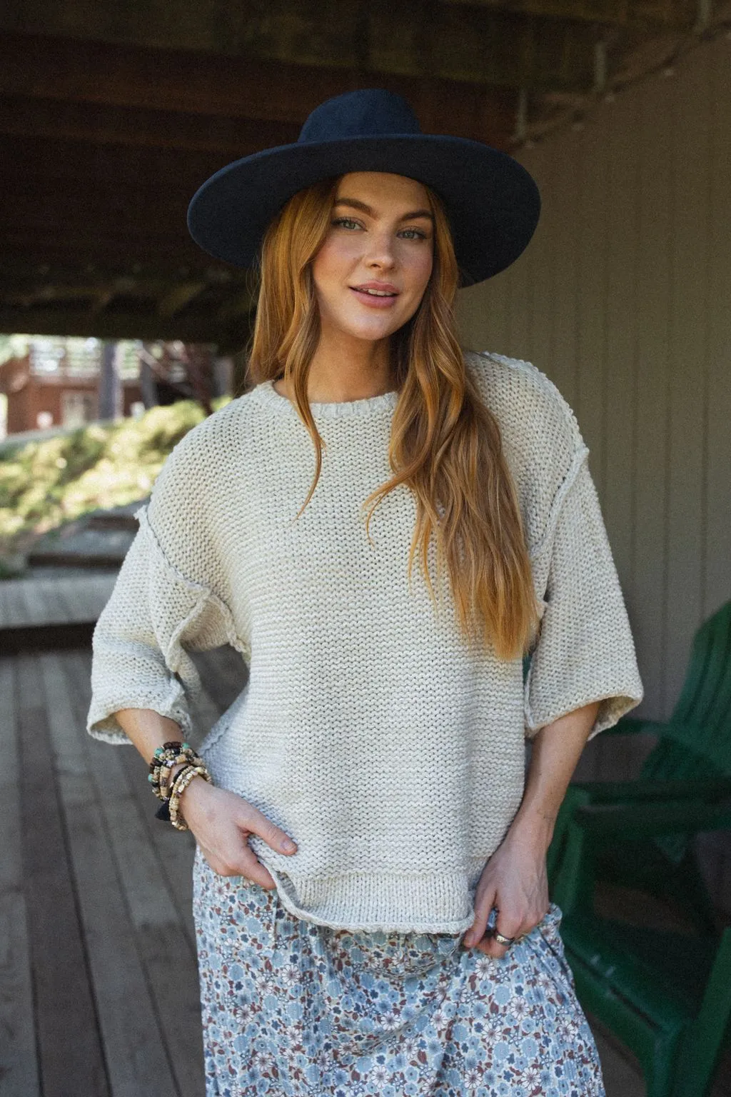 Crisp Air Sweater - Oatmeal