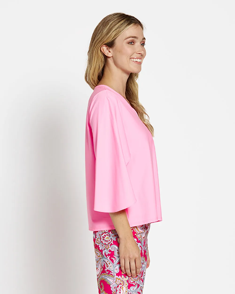 Daniella Top - Flamingo Pink