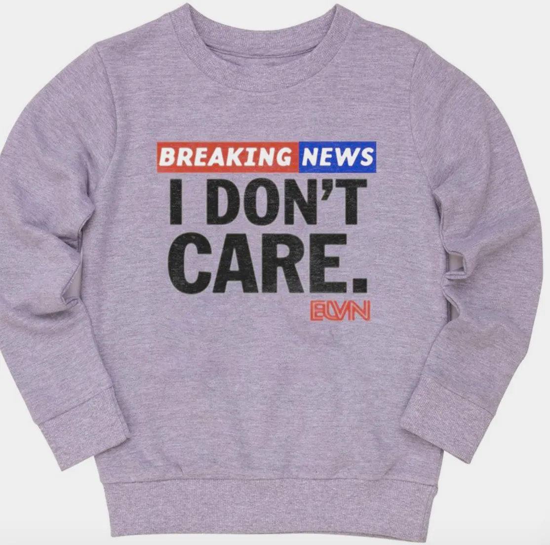 Dont Care Grey Sweatshirt