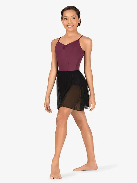 Girls Pull-On Mesh Skirt