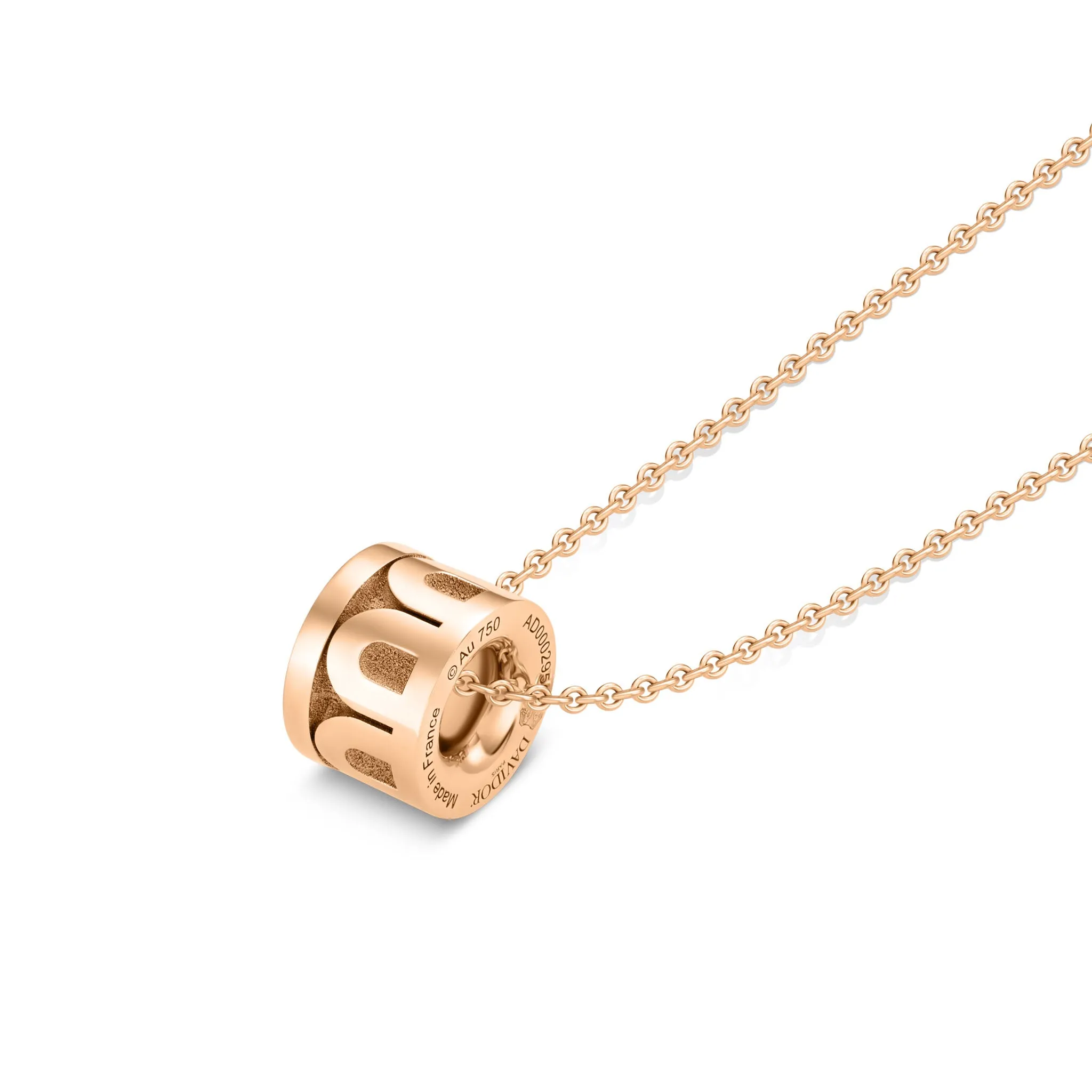 L'Arc de DAVIDOR Bead, 18k Rose Gold with Satin Finish