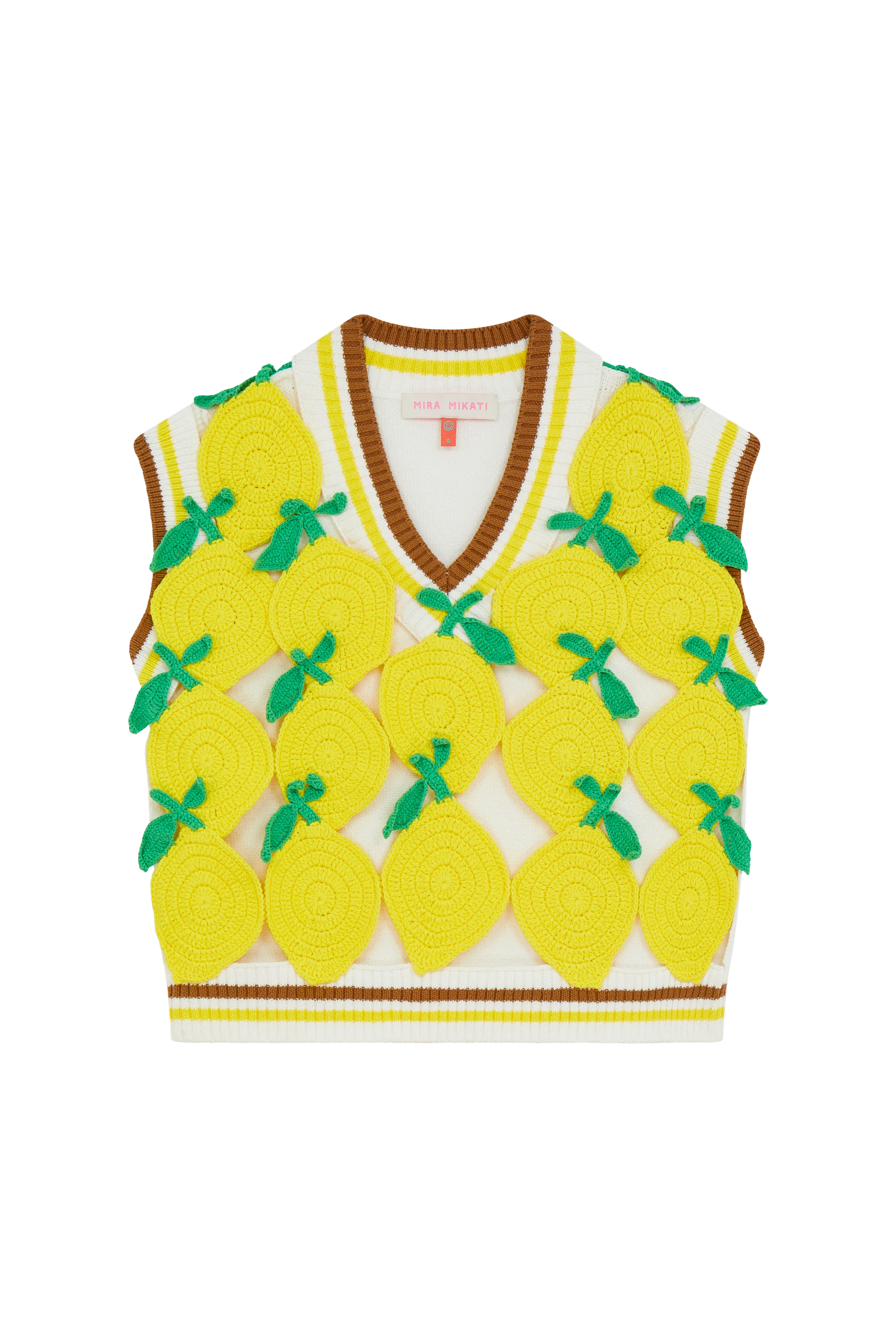 Lemon Crochet Vest