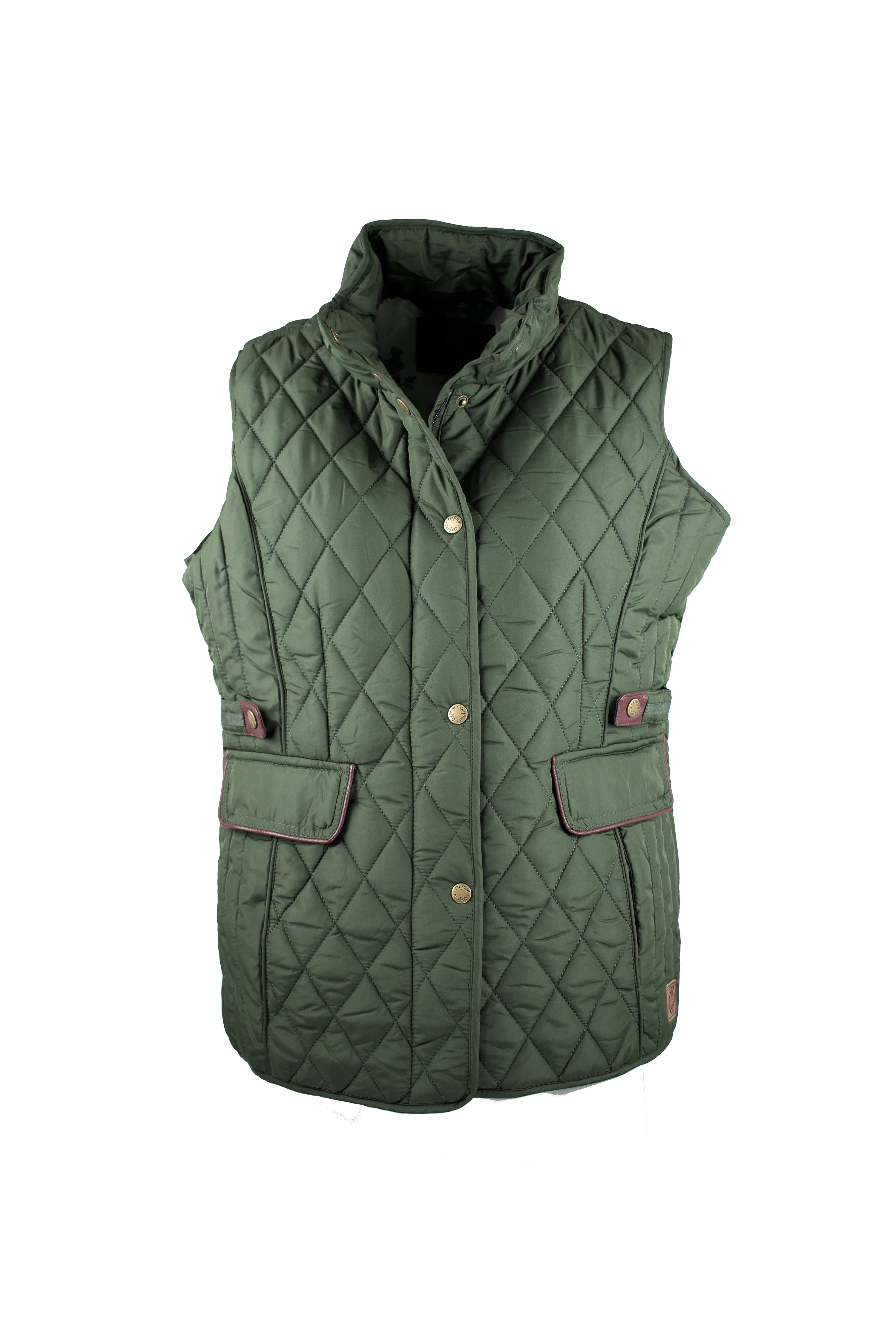 LJ001 - Ladies Maya Quilted Gilet - GREEN
