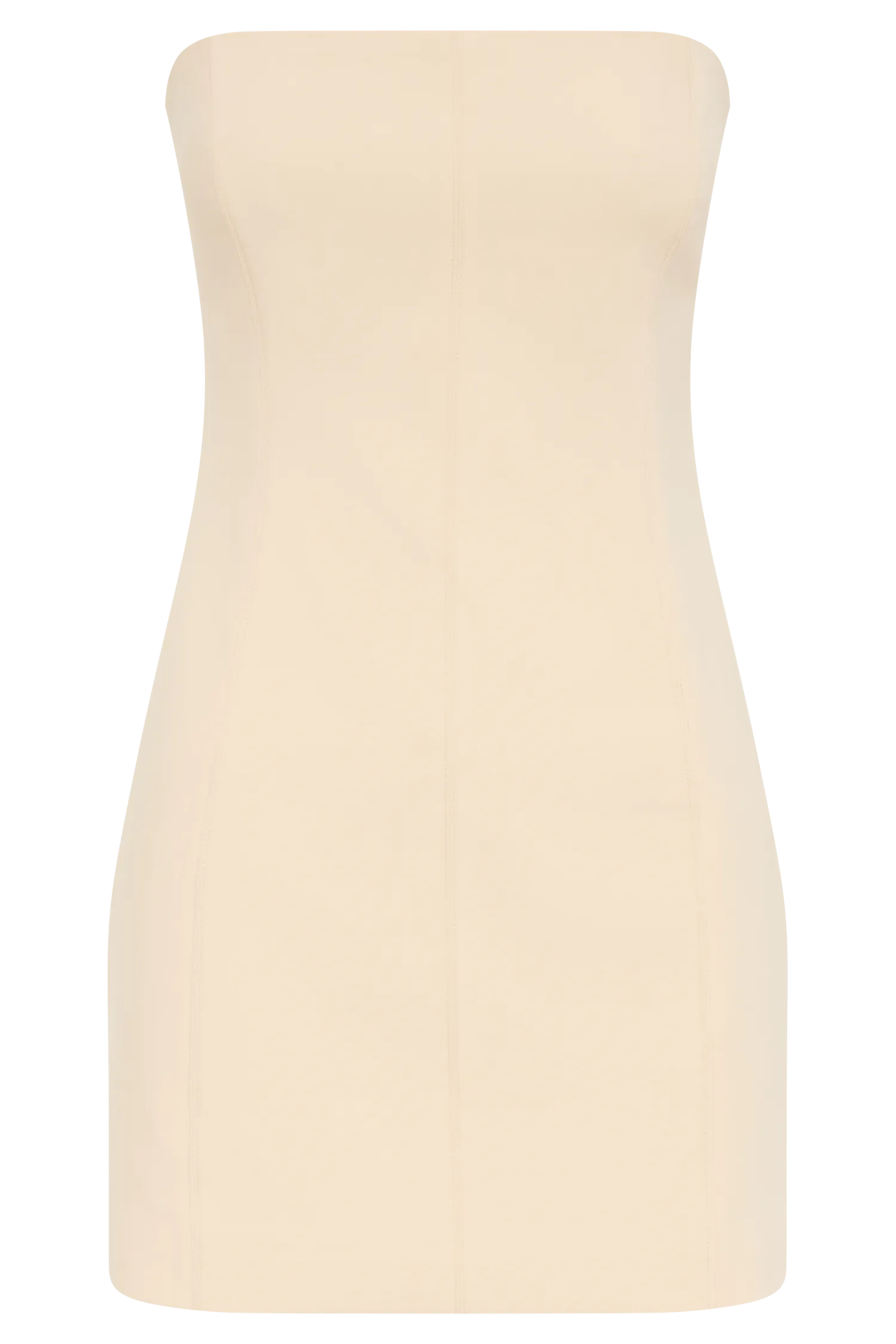 Maci Crepe Mini Dress - Peach