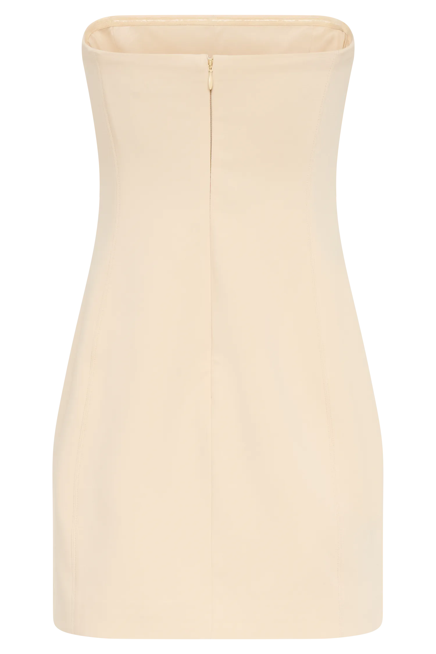 Maci Crepe Mini Dress - Peach