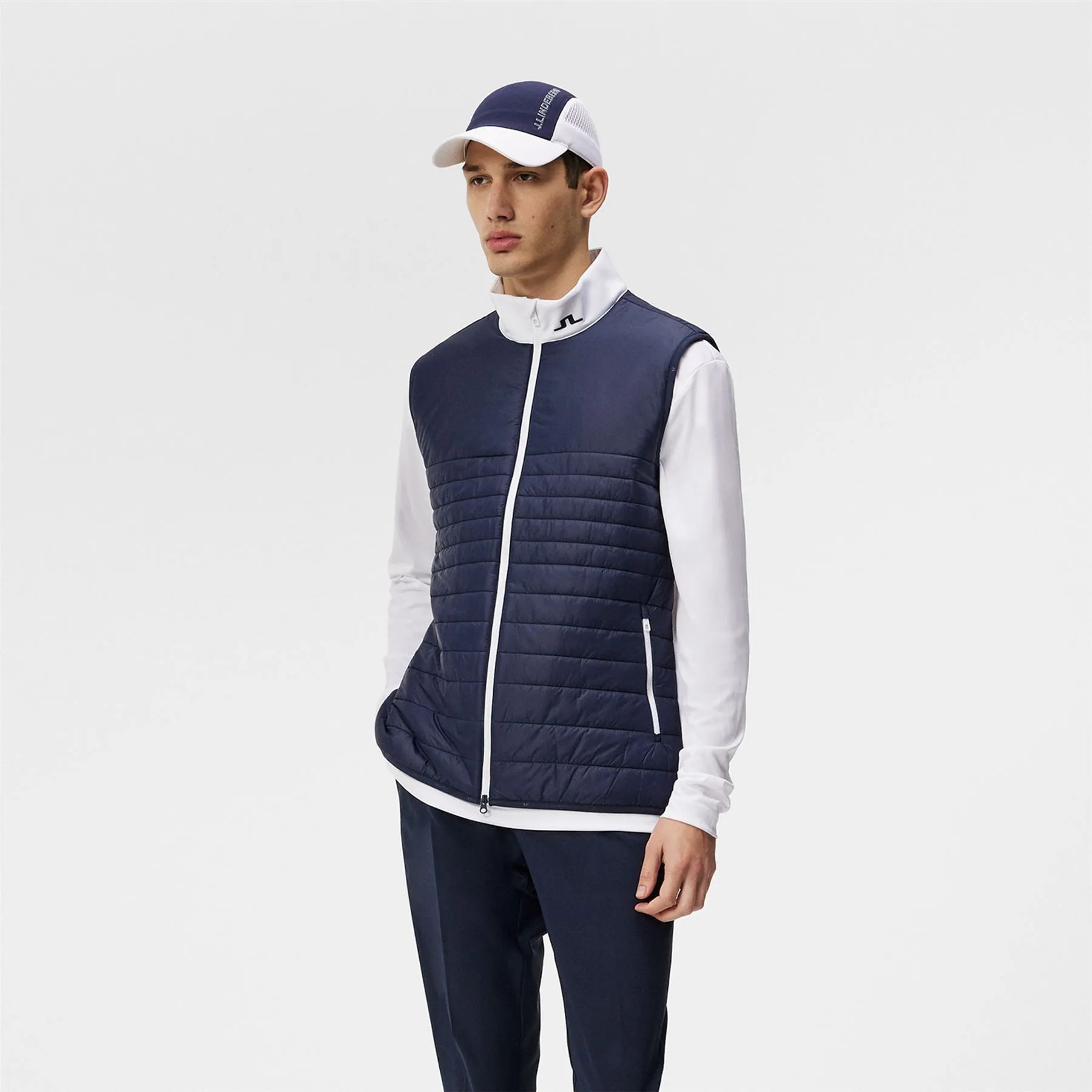 Martino LX Mid Quilt Hybrid Gilet JL Navy - SS24