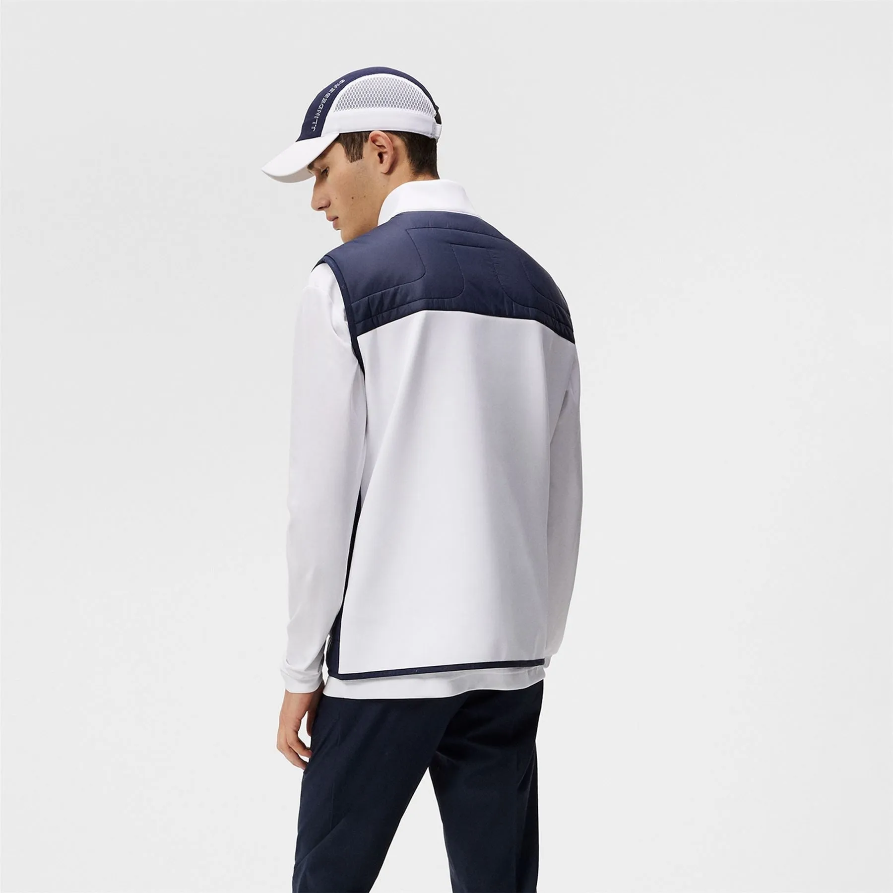 Martino LX Mid Quilt Hybrid Gilet JL Navy - SS24