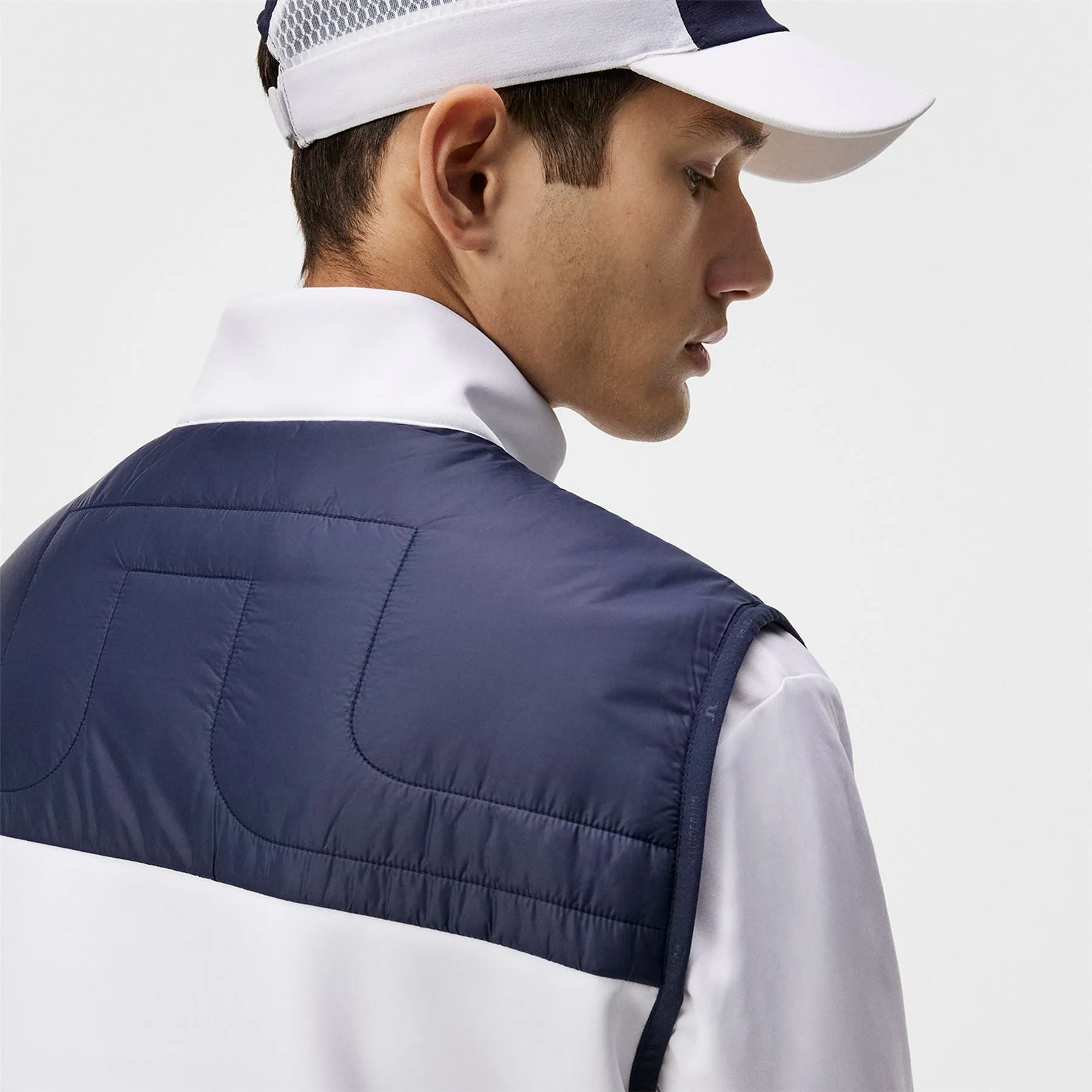 Martino LX Mid Quilt Hybrid Gilet JL Navy - SS24