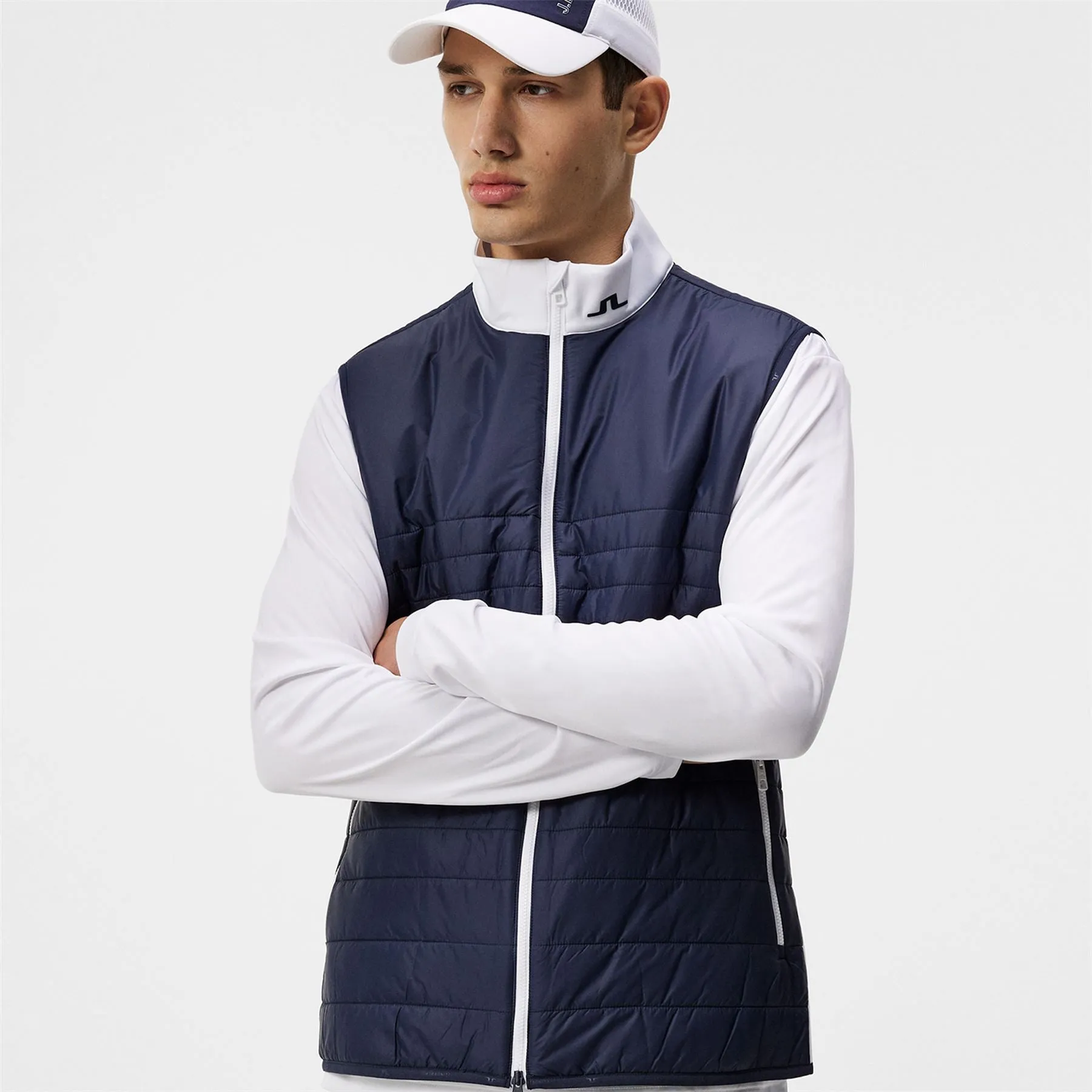 Martino LX Mid Quilt Hybrid Gilet JL Navy - SS24