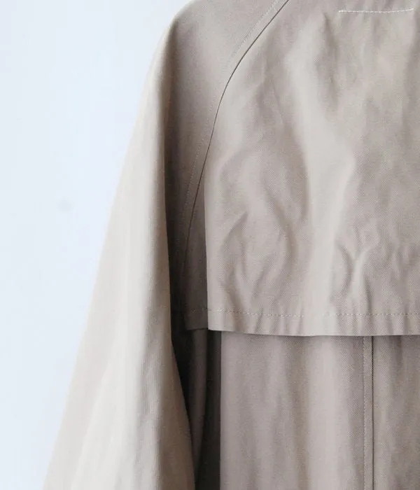 MM6 MAISON MARGIELA/TRENCH COAT(BEIGE)