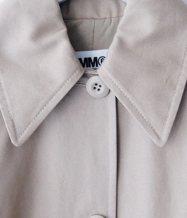MM6 MAISON MARGIELA/TRENCH COAT(BEIGE)