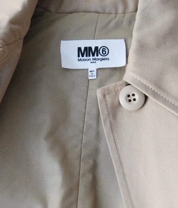 MM6 MAISON MARGIELA/TRENCH COAT(BEIGE)