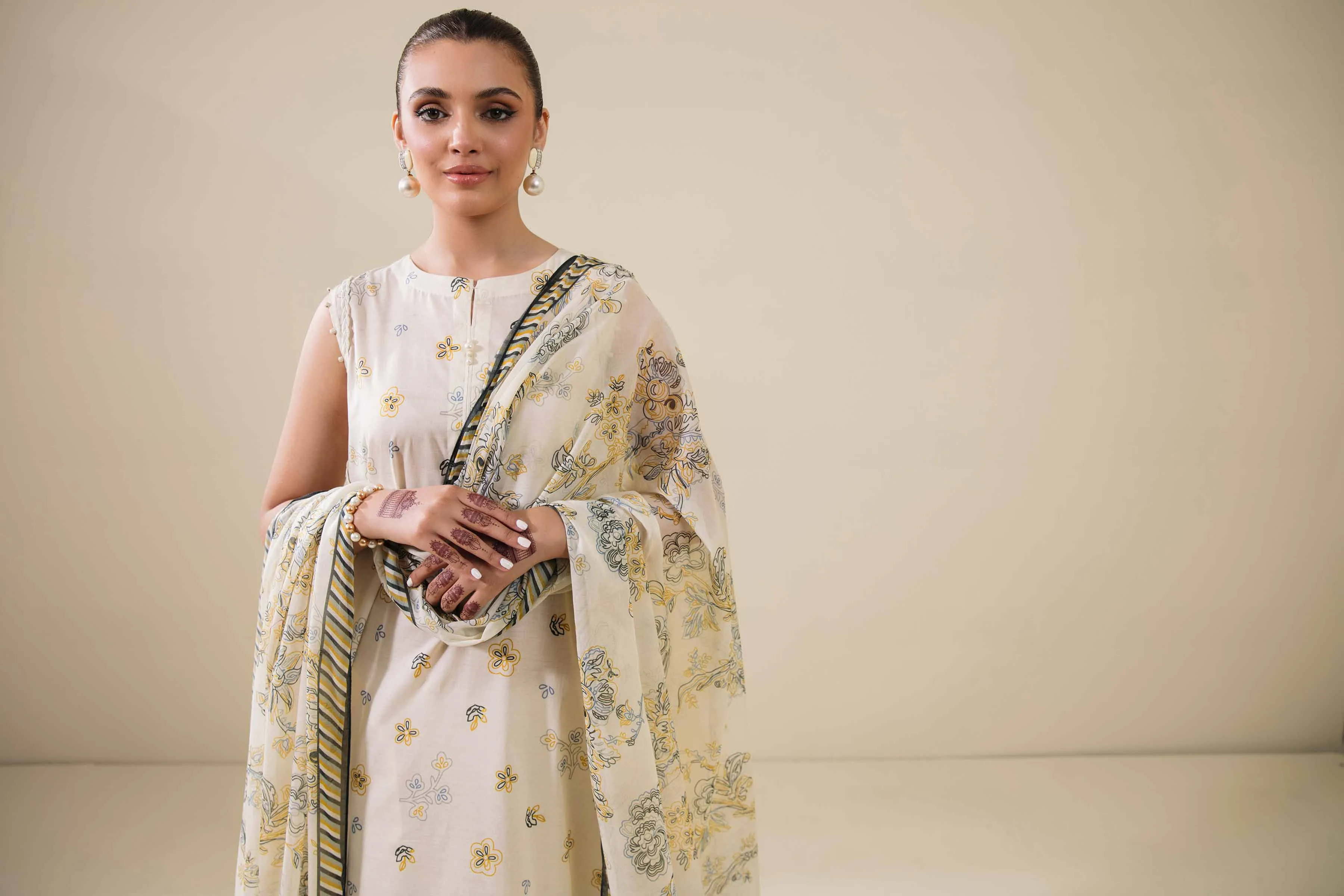 Nishat Linen Spring/Summer Lawn – 2 Piece - Printed Suit - 42401596