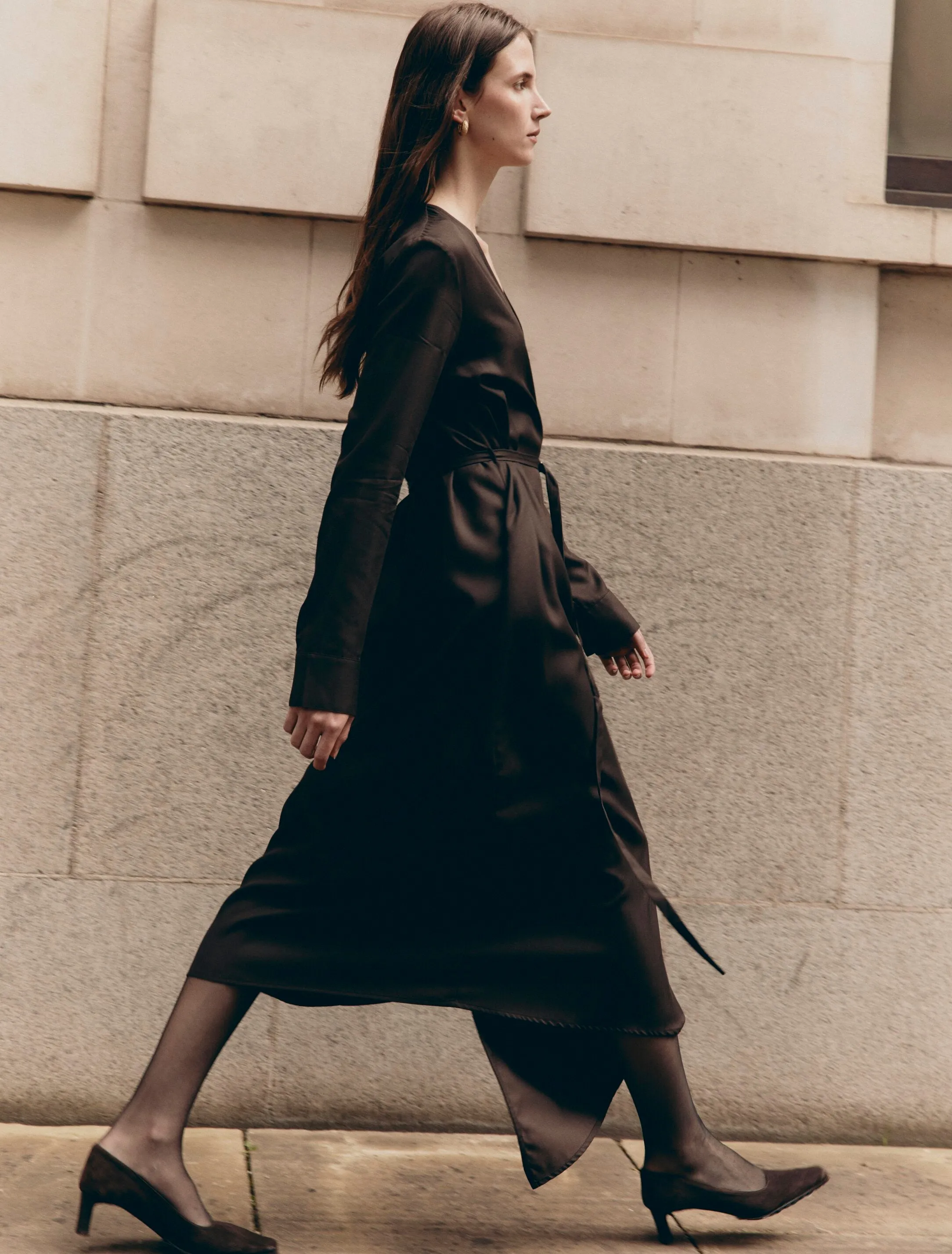 Orion Dress in Turkish Coffee