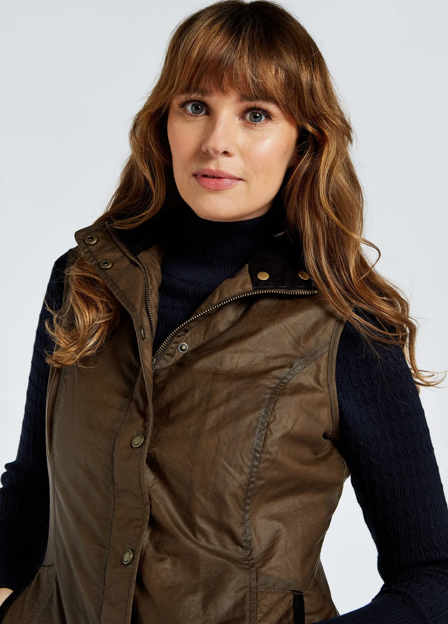 Pakenham Wax Gilet - Ginger