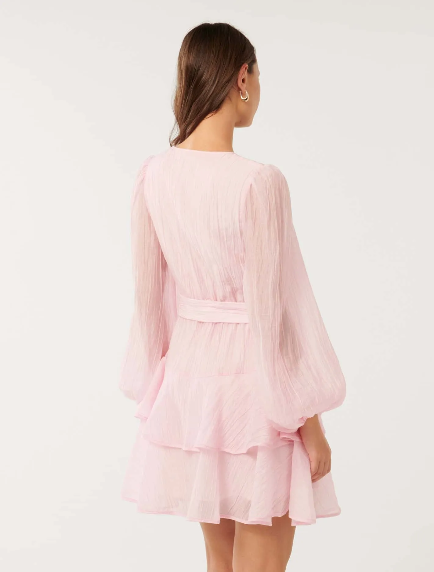 Pauline Textured Skater Mini Dress
