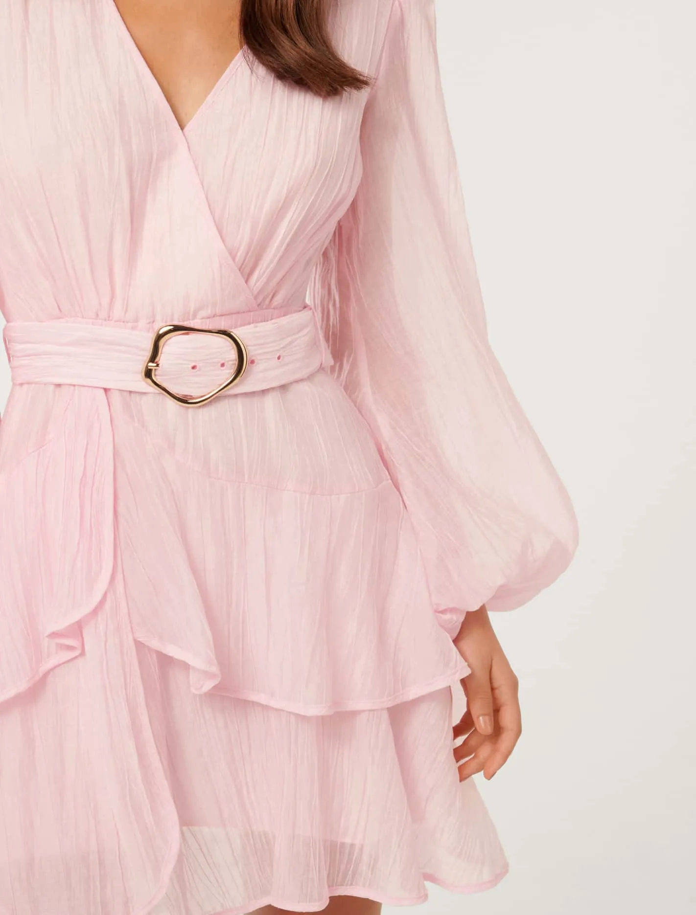Pauline Textured Skater Mini Dress