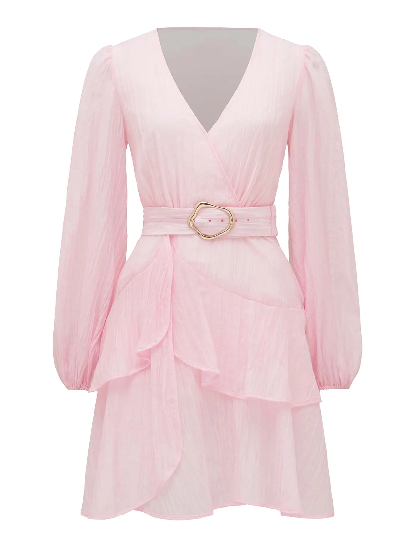 Pauline Textured Skater Mini Dress