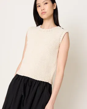 Pincel Vest in Off White