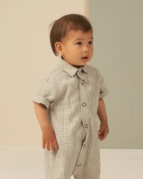 Rhett Jumpsuit - Sage Gingham
