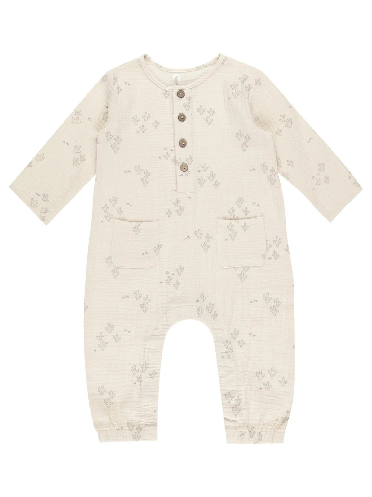 Rylee & Cru Long Sleeve Woven Jumpsuit, Saguaro
