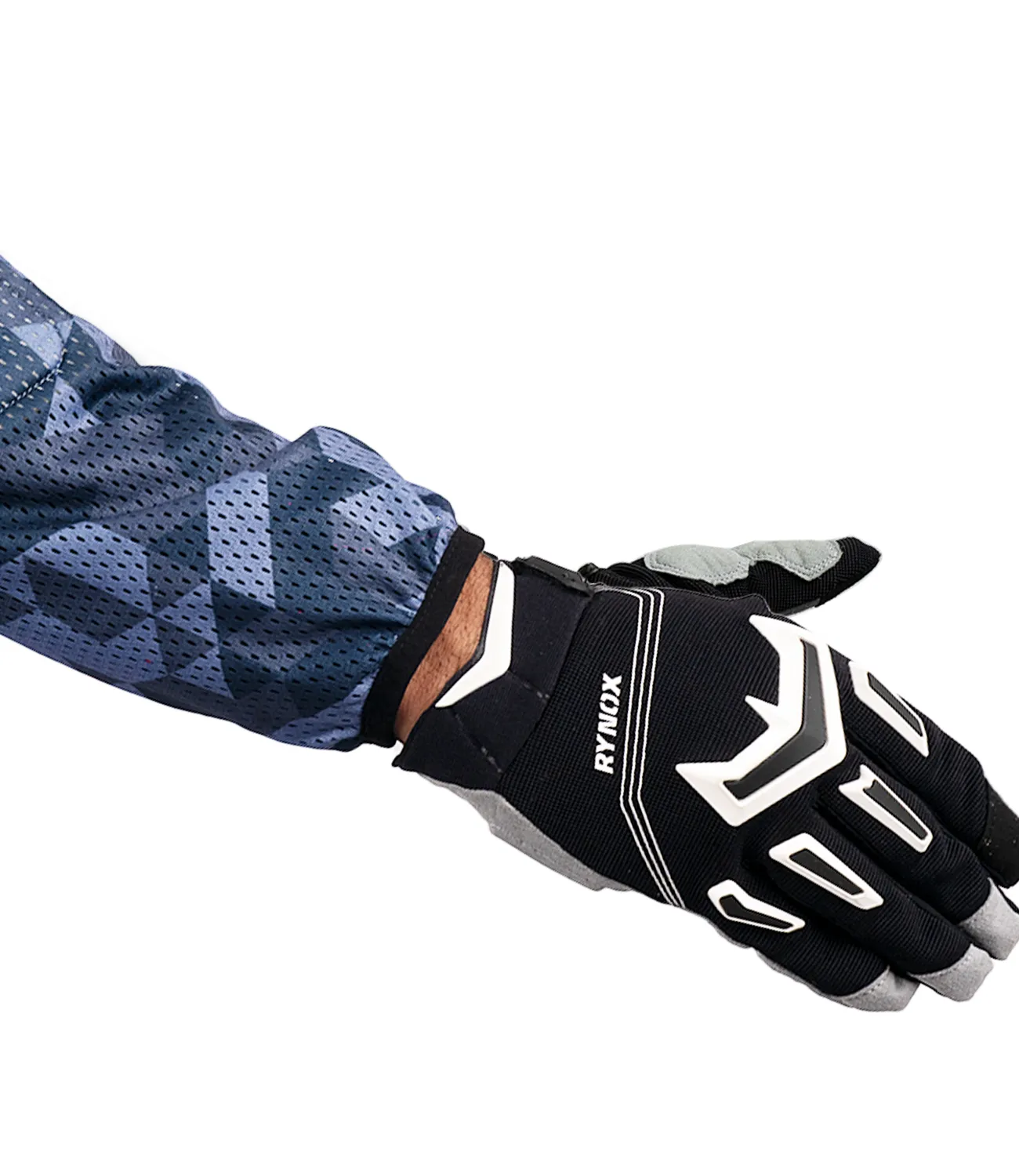 Rynox Fusion Neo Offroad Jersey (Grey Red)