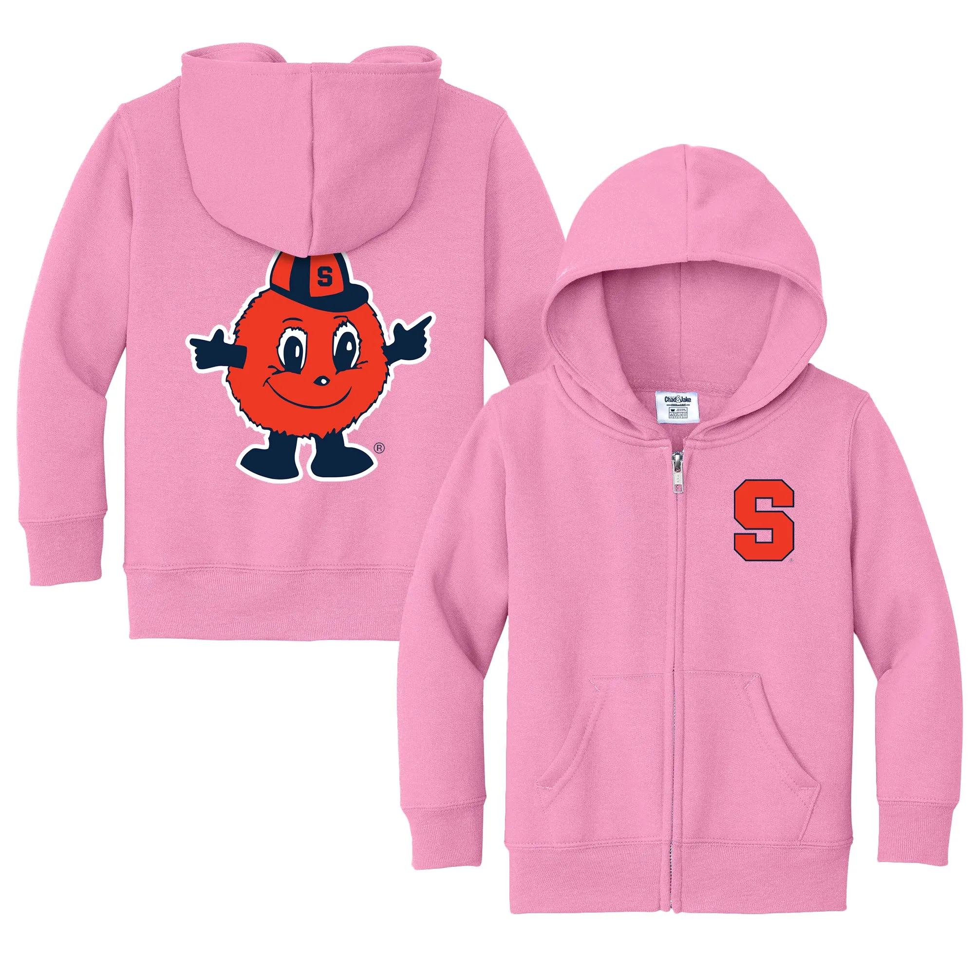 Syracuse Orange Logo Toddler Full-Zip Sweatshirt