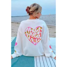 Take Care Of Yourself Drop Sleeve Sweatshirt