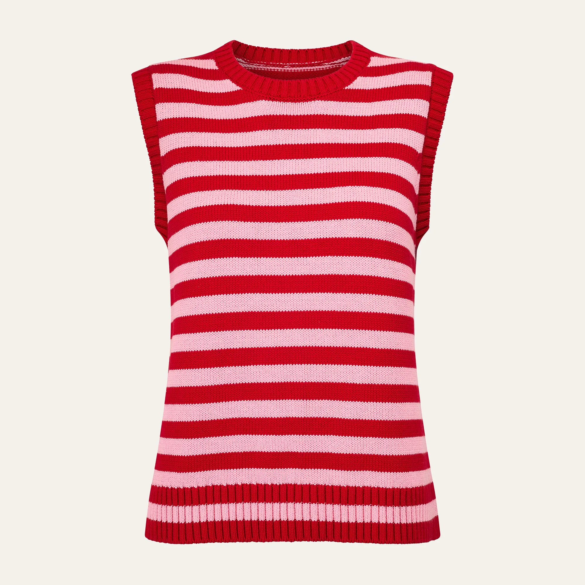 The Short Knitted Vest