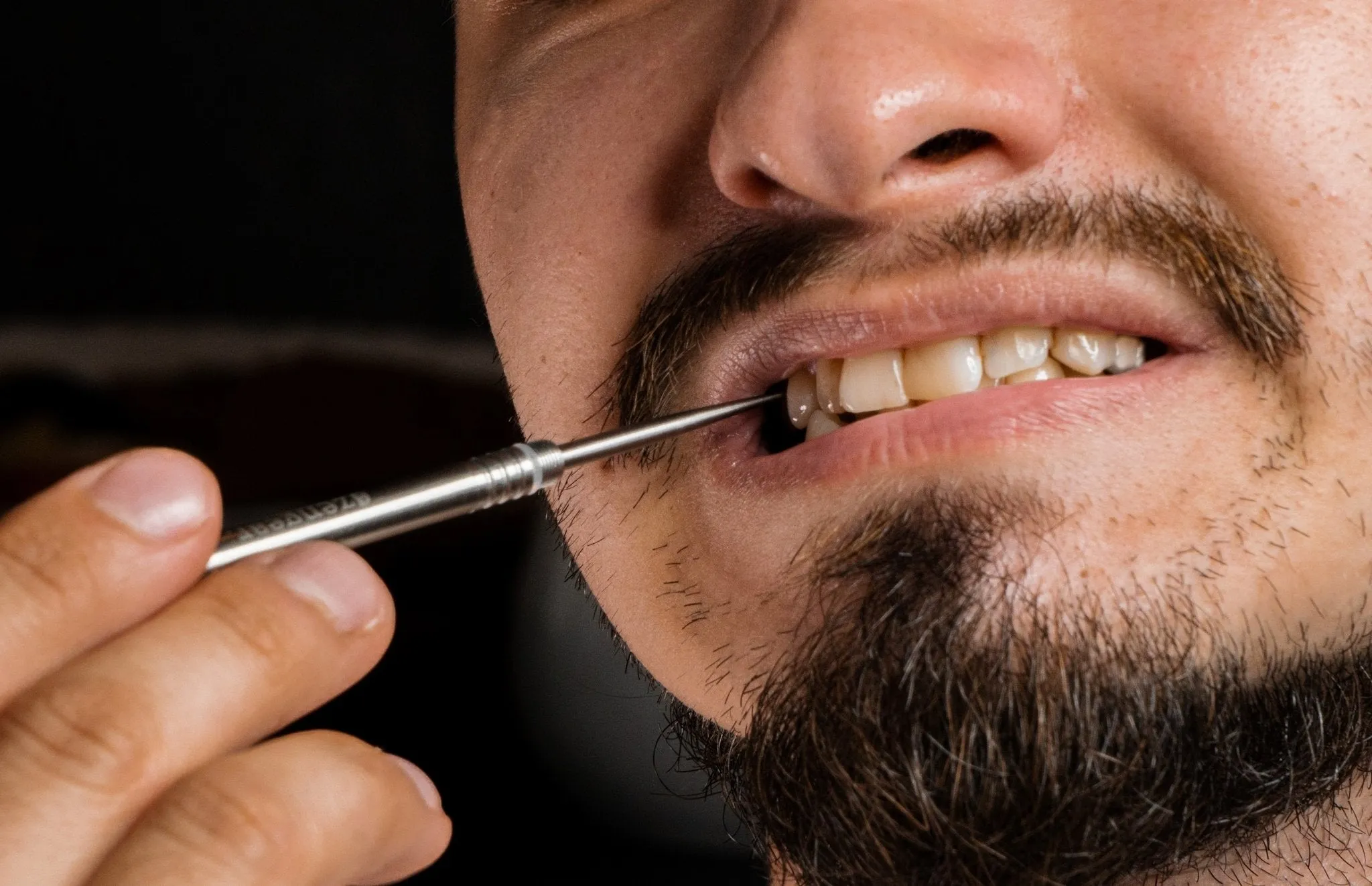 Titanium Toothpick With a Keyring