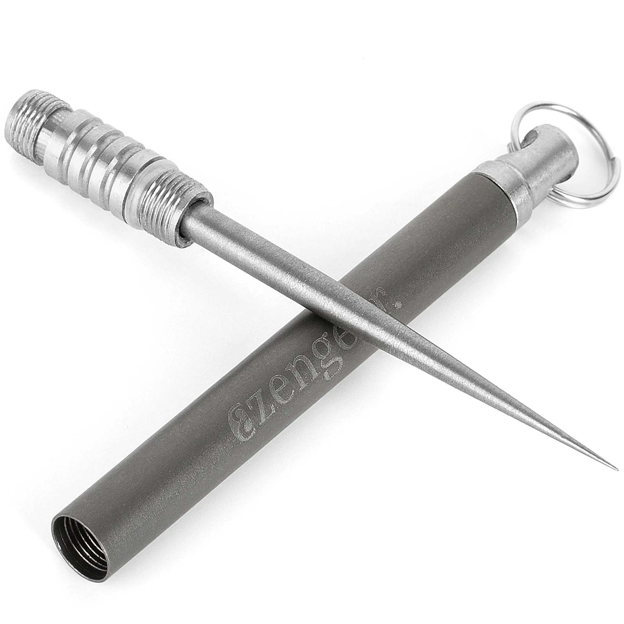 Titanium Toothpick With a Keyring