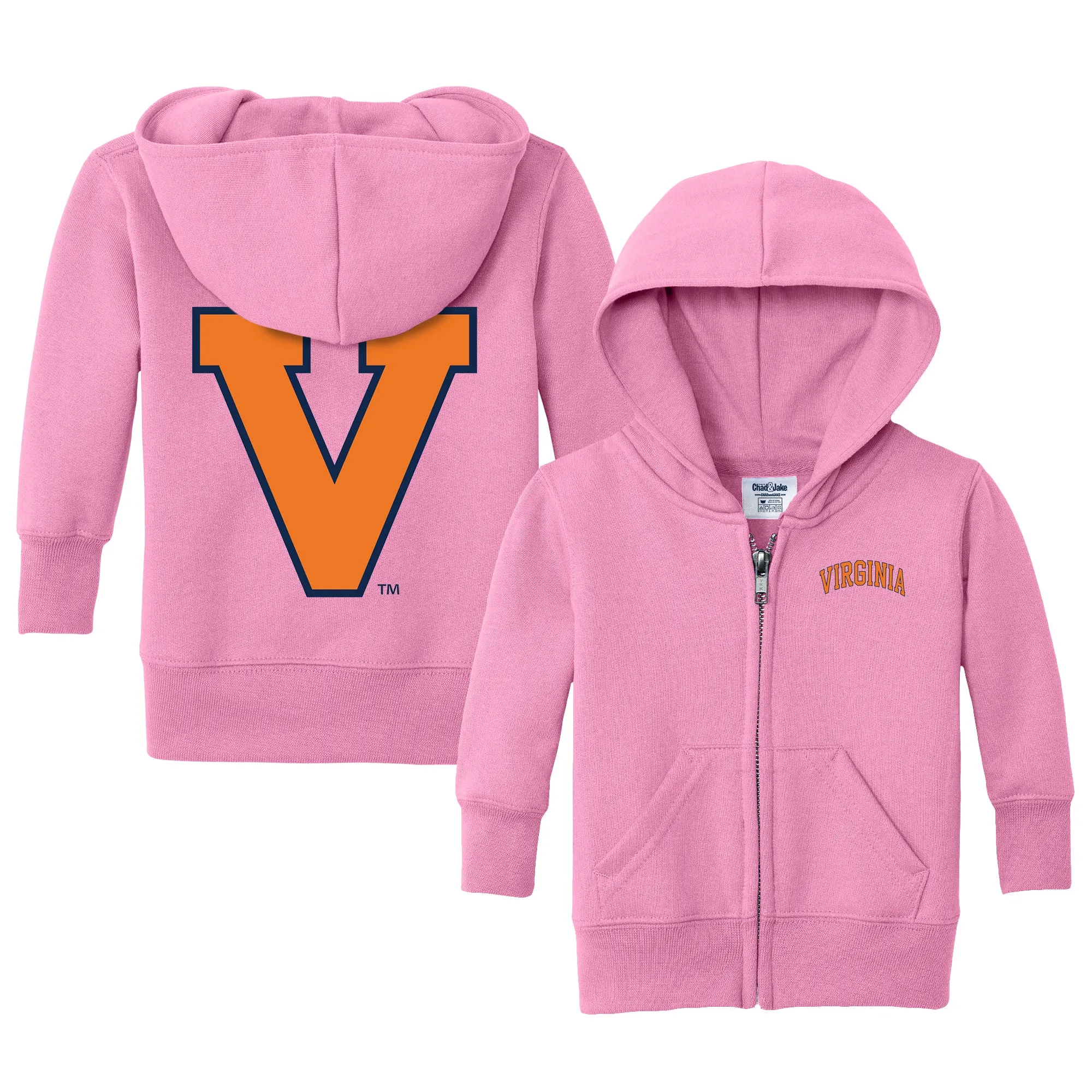 Virginia Cavaliers Logo Infant Full-Zip Sweatshirt